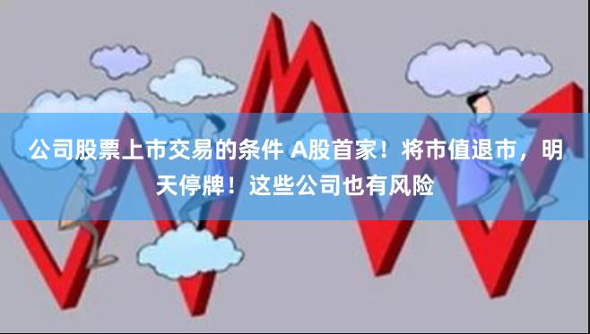 公司股票上市交易的条件 A股首家！将市值退市，明天停牌！这些公司也有风险